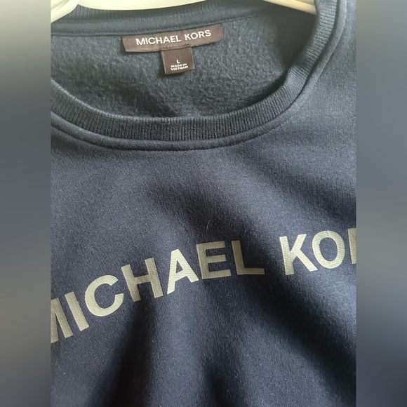 Blue Michael Kors sweater (size: large) - Picture 3 of 3